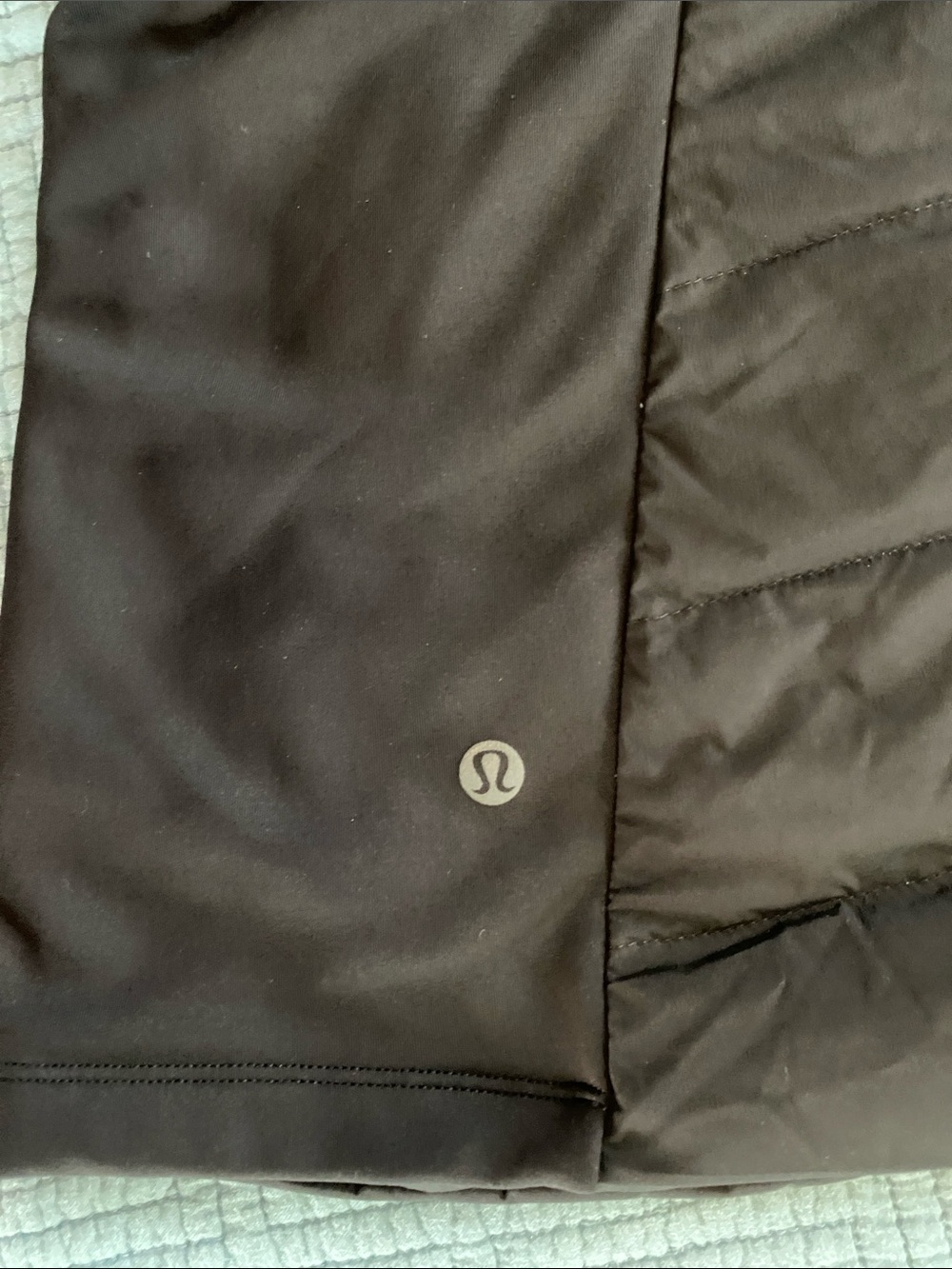 lululemon athletica Black Quilted Hybrid Vest - Picture 6 of 6